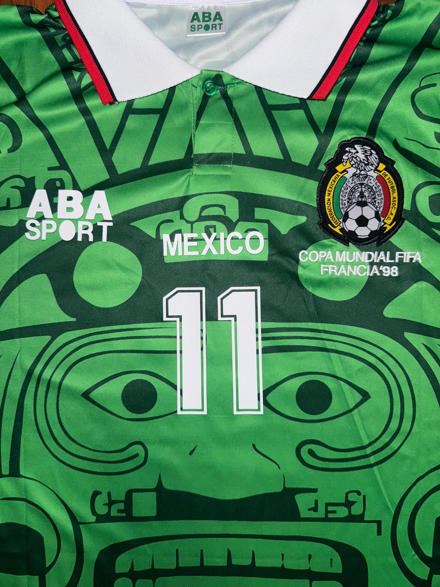 Mexico Home 1998 World Cup Retro