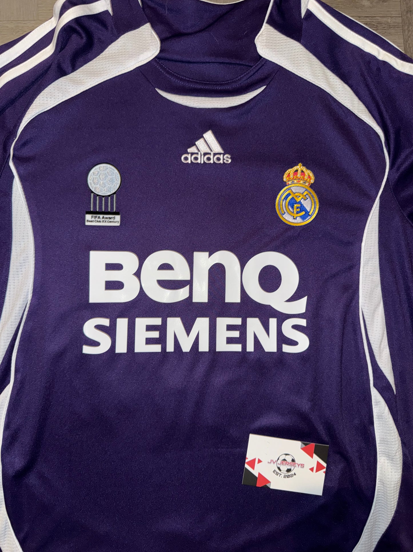 Real Madrid 06/07 Away Retro