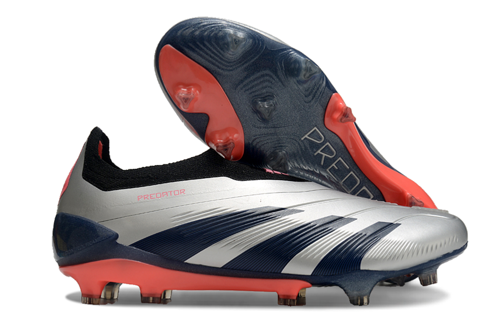 Predator Laceless “Platin Metallic”
