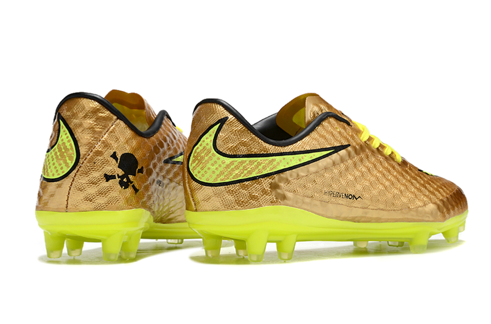 Nike Hypervenom Phantom 1 Gold Size 8.5 Mens high quality Neymar World Cup 2014 Edition