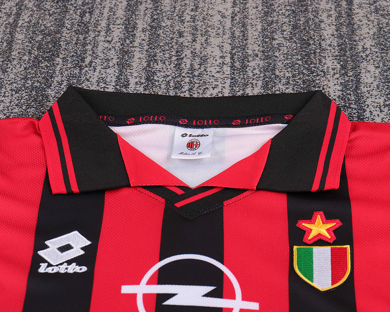 AC Milan 95/97 Home Retro Kids
