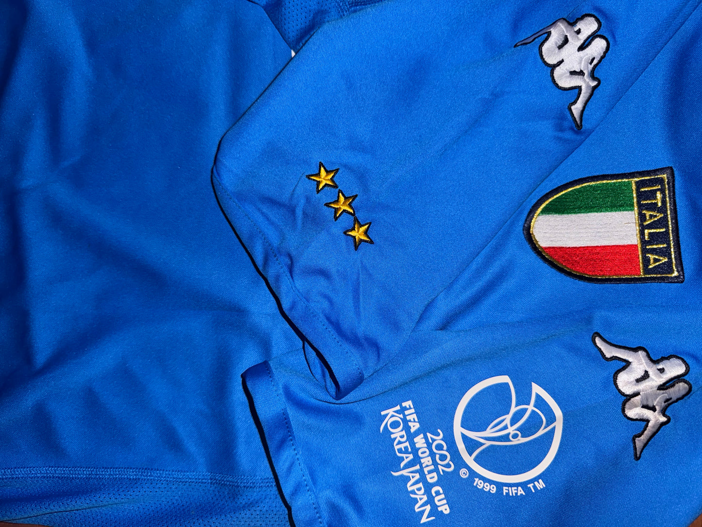 Italy Home Retro 2002 World Cup