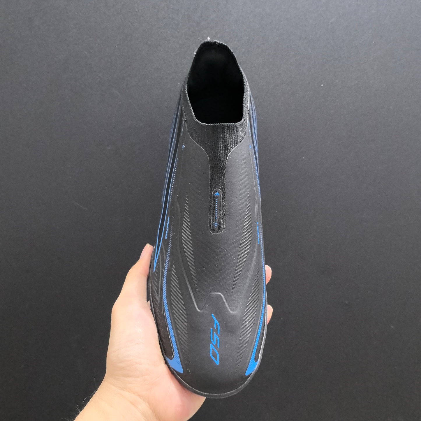 F50 Elite Laceless Hyperfast “Black Pack” Indoor