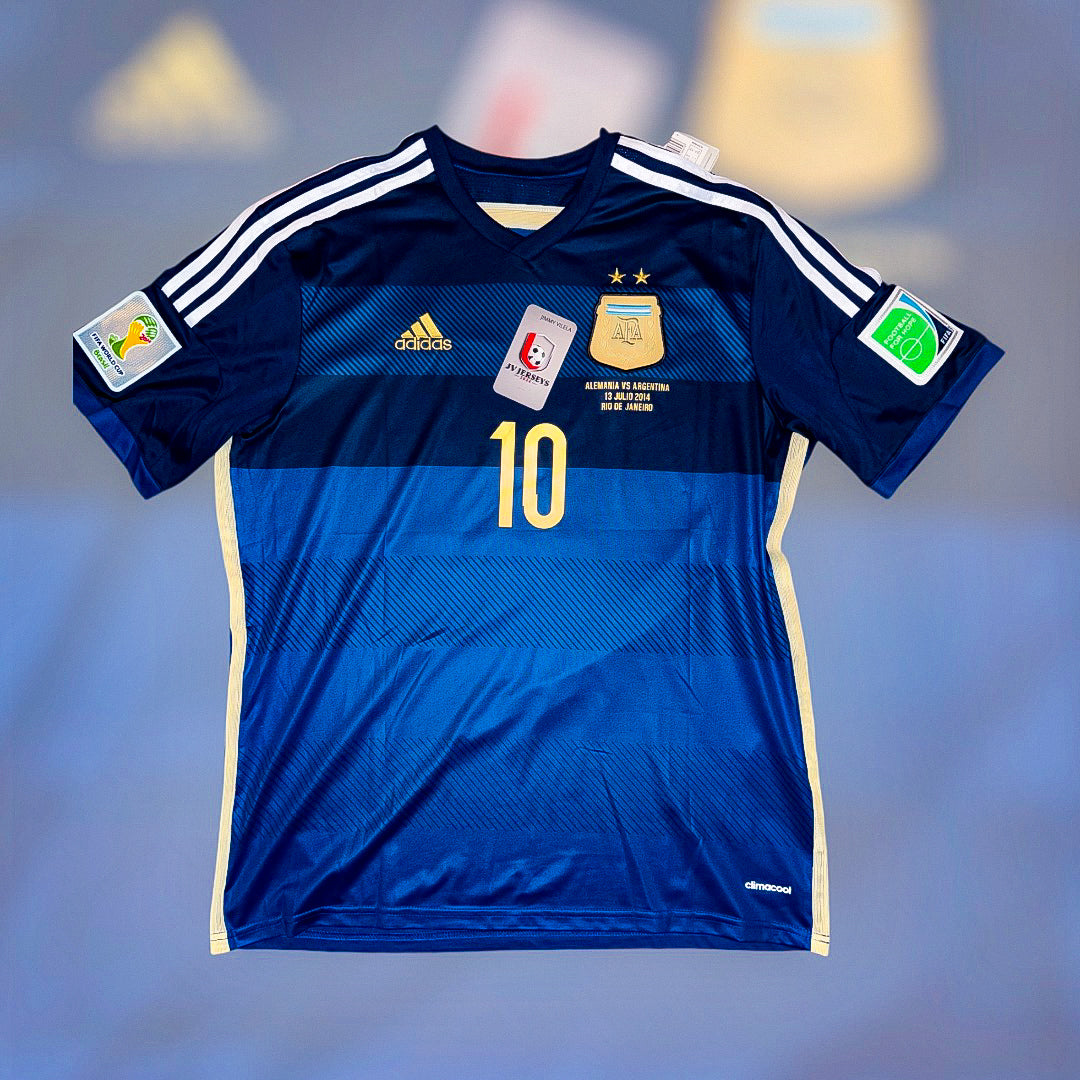 Argentina 2014 Away Final World Cup Retro