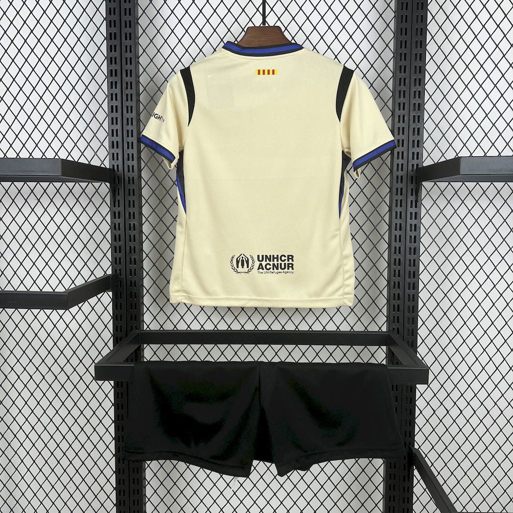 Barcelona 2025/2026 Away X Mamba Kids