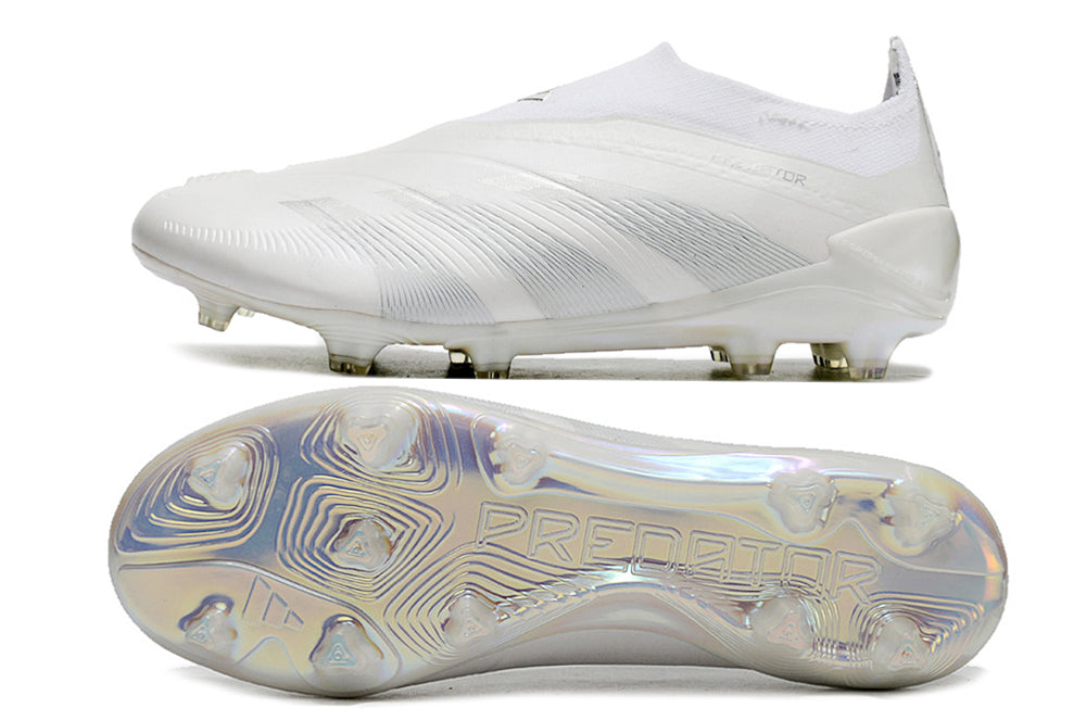 Adidas Predator Elite Laceless “Triple White”