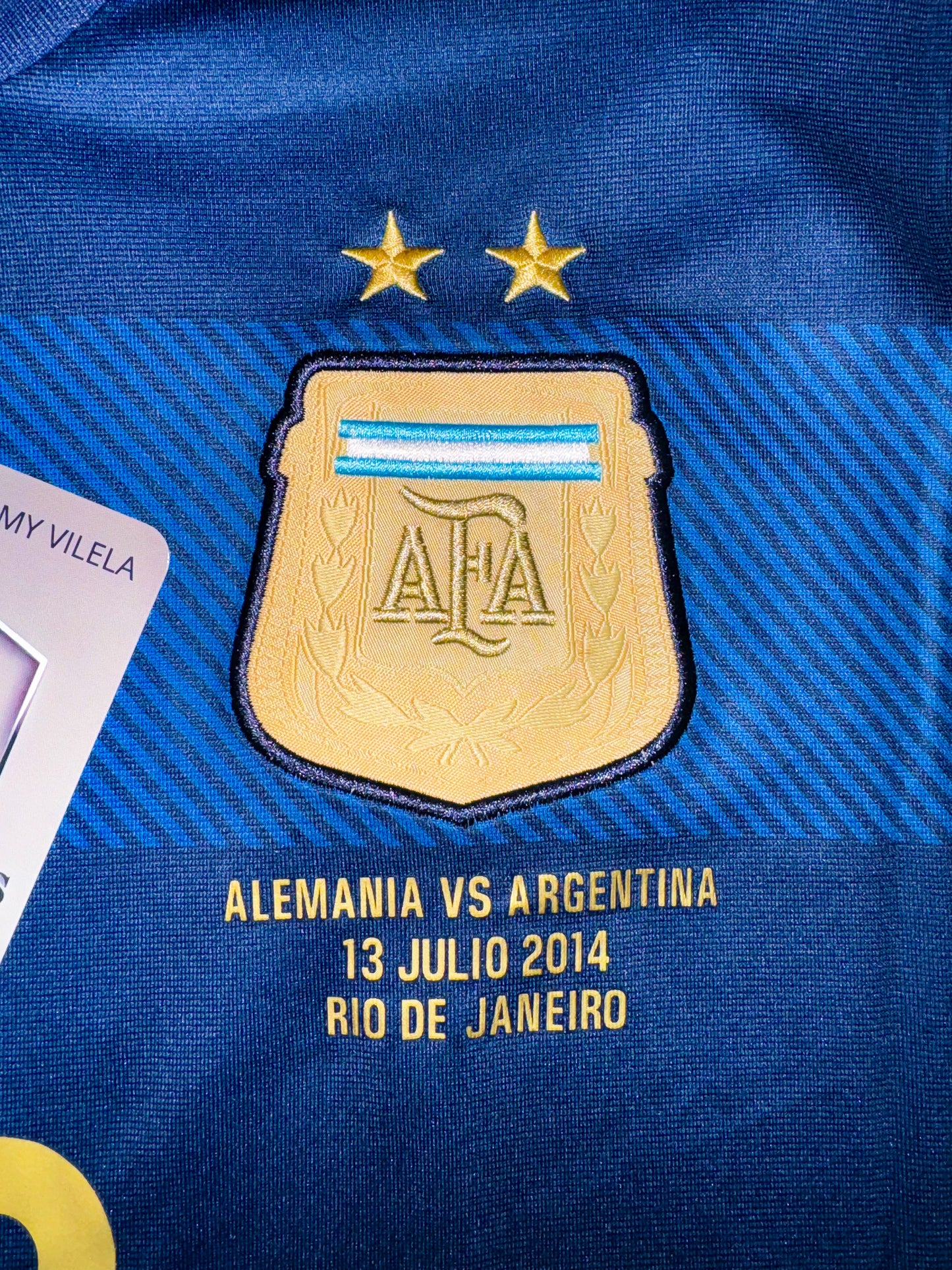 Argentina 2014 Away Final World Cup Retro