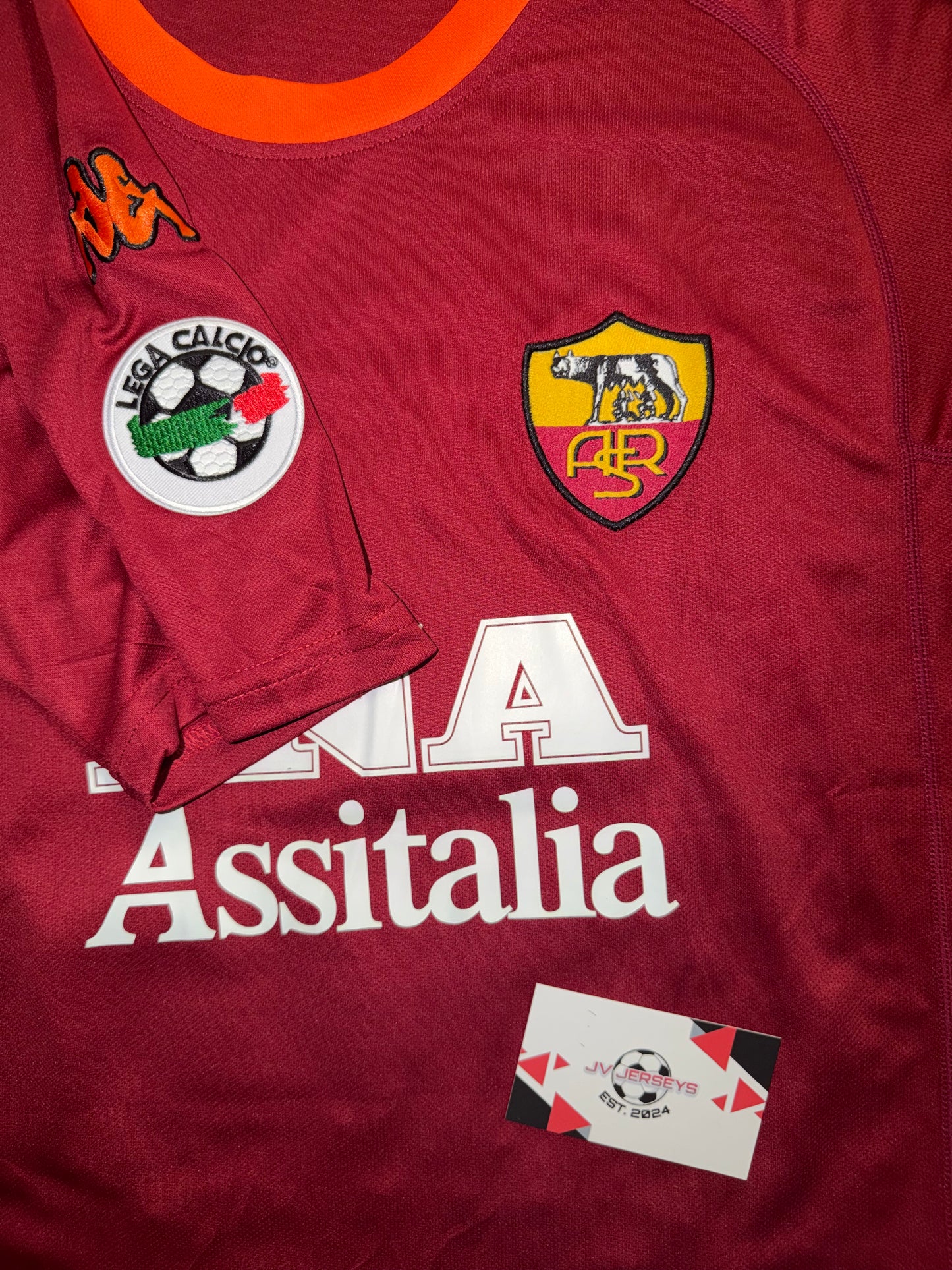 AS Roma 00-01 Home Retro