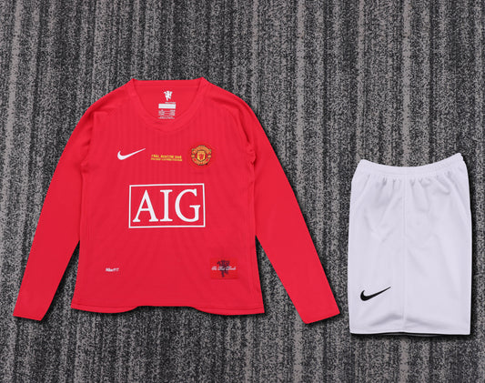 Manchester United Retro 2007/2008 Retro Kids