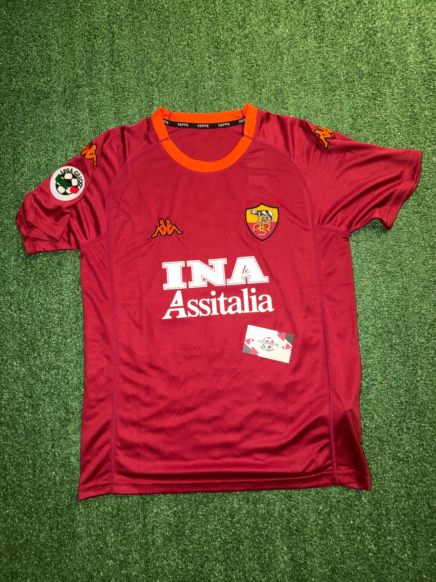 AS Roma 00-01 Home Retro