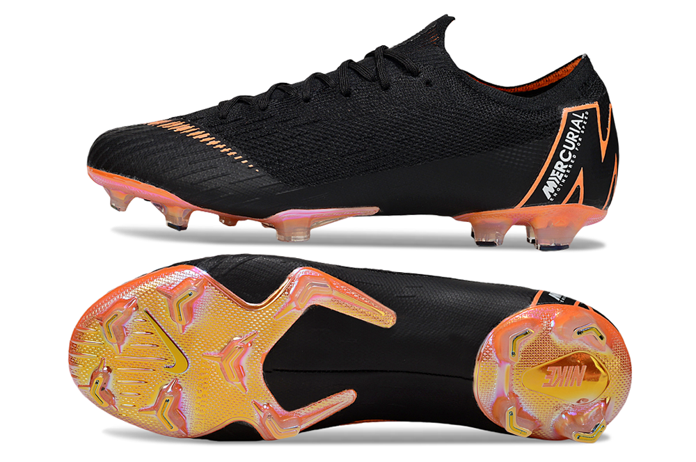 Mercurial Vapor 12 Elite “Total Black Orange”