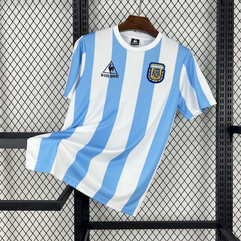 Argentina World Cup 1986 Home Retro