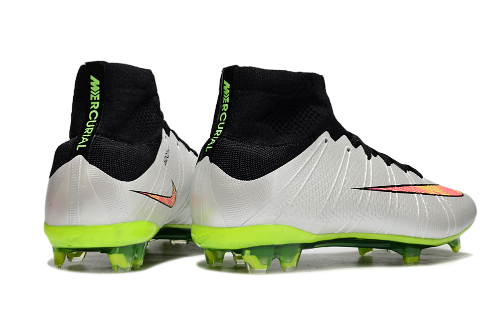 Mercurial Superfly 4 “White / Volt / Black / Hyperpink”