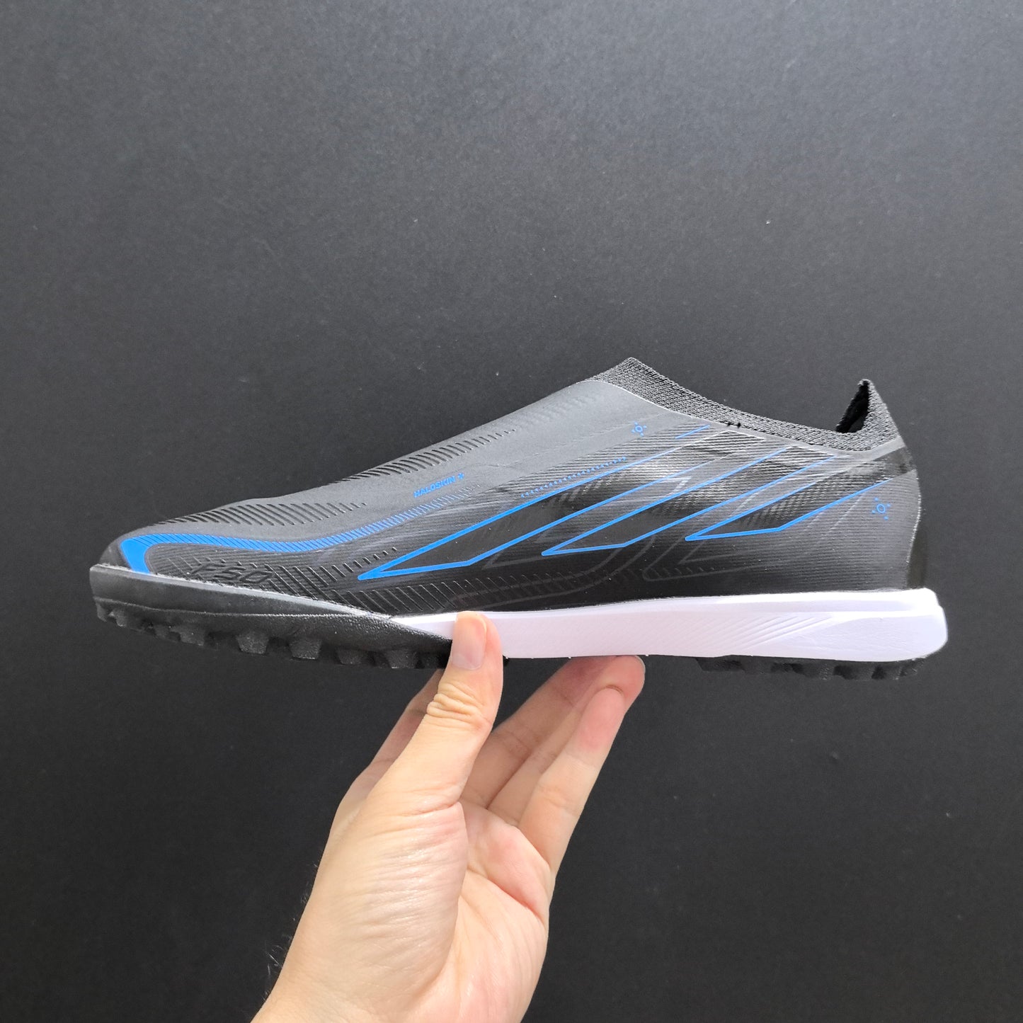 F50 Elite Laceless Hyperfast “Black Pack” Indoor