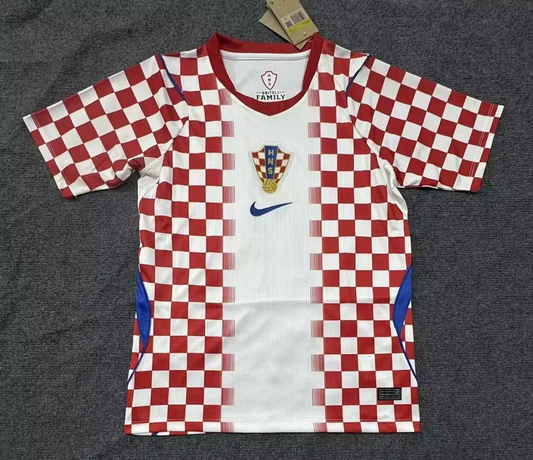 Croatia 2026 World Cup Home Standard