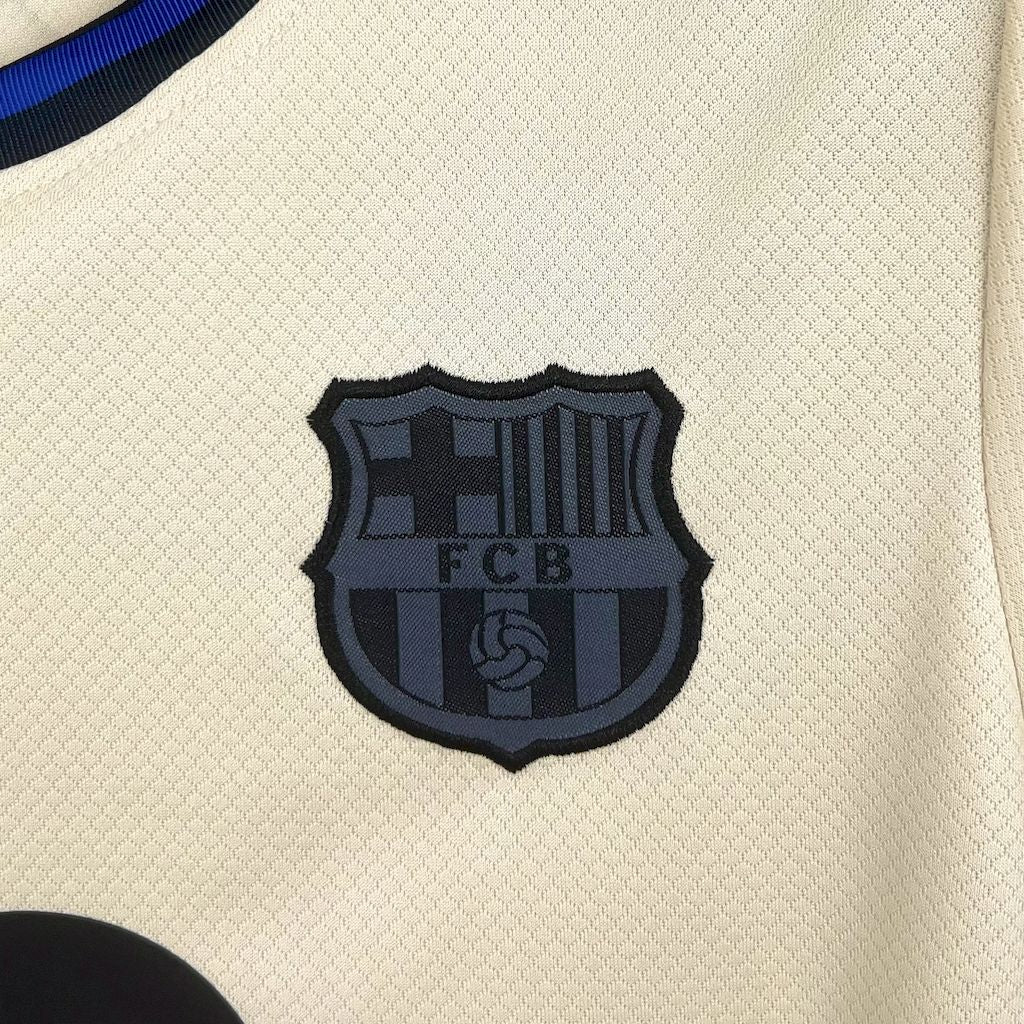 Barcelona 2025/2026 Away X Mamba Kids