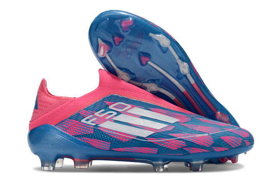 Adidas F50 Laceless “Solar Pink and Blue”