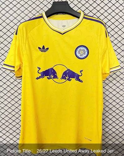 Leeds United Away Jersey 26-27 Standard