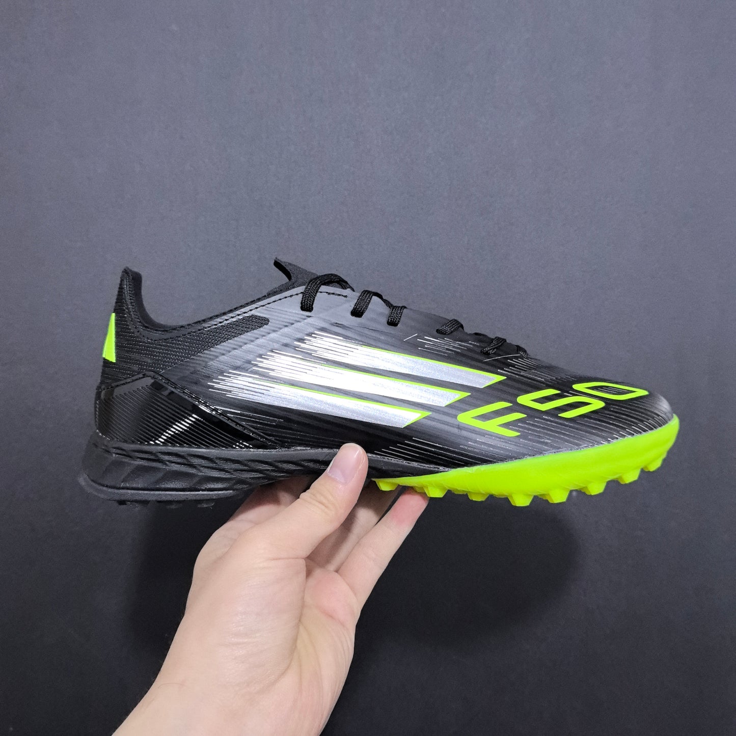 F50 Elite Laces “Electric Stealth Pack” Indoor
