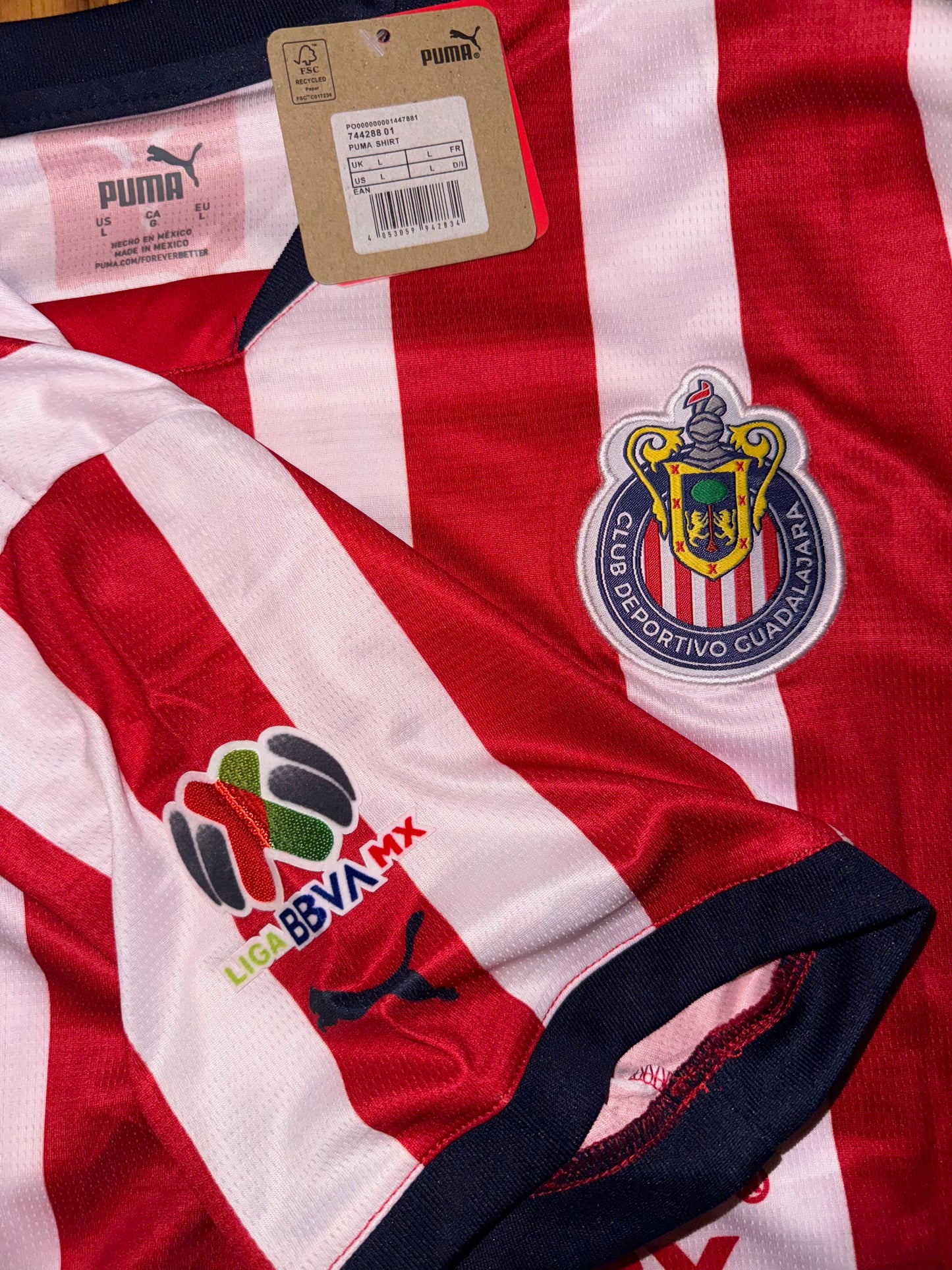 Chivas 2024 Apertura Home Standard Version