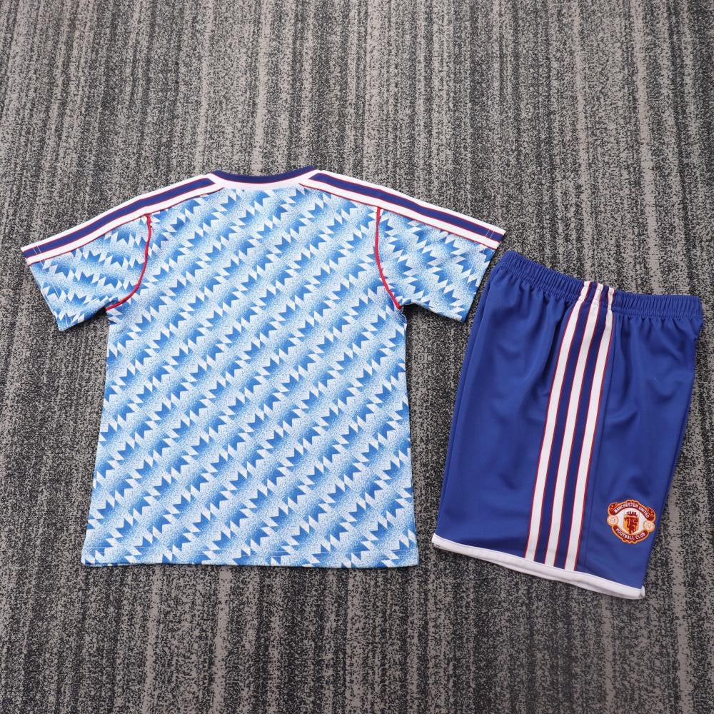 Man United 90/92 Away Retro Kids