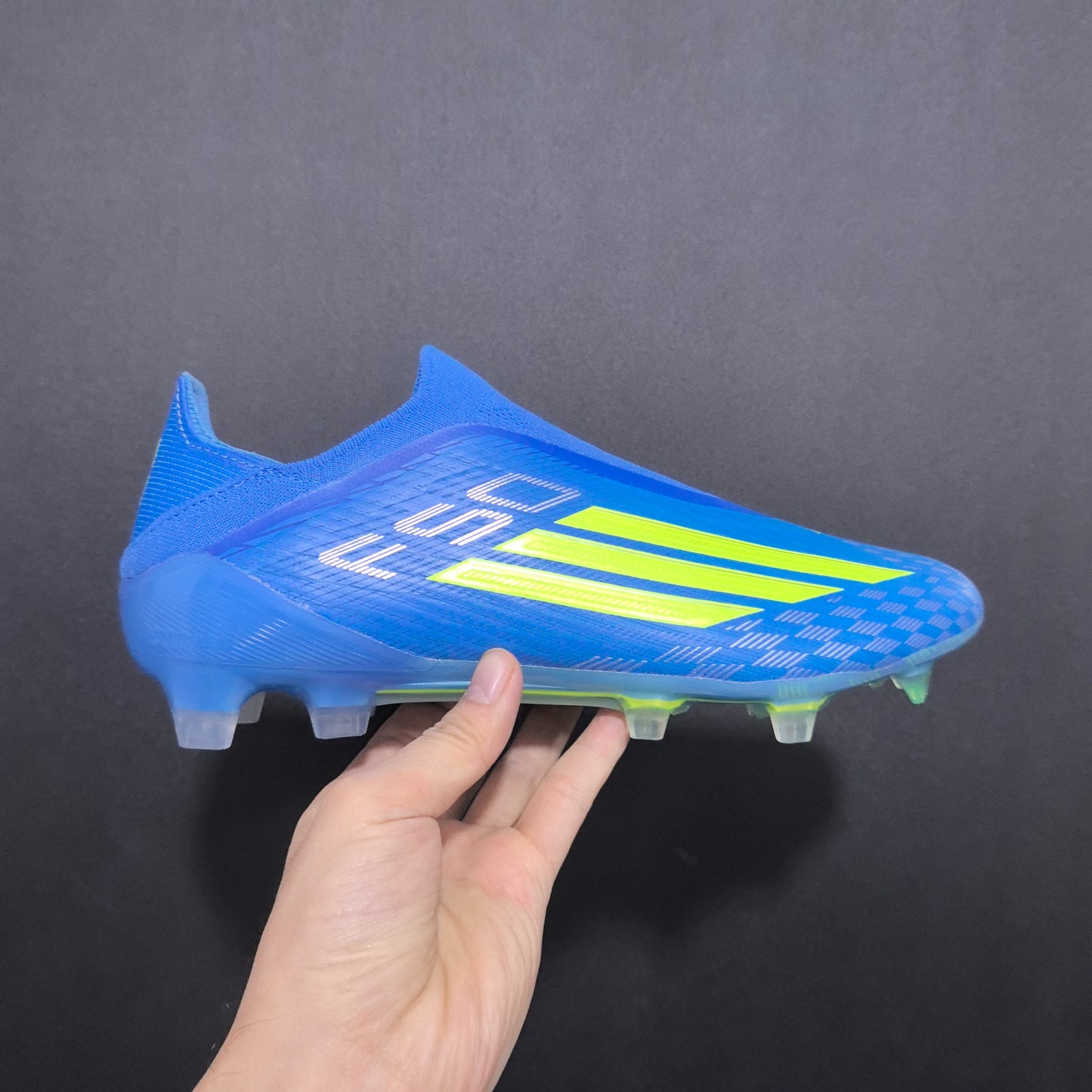 F50 Laceless Elite “Ice Cold Precision”