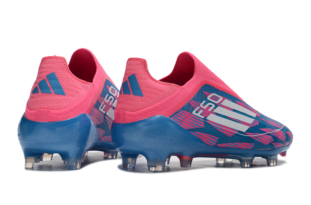 Adidas F50 Laceless “Solar Pink and Blue”