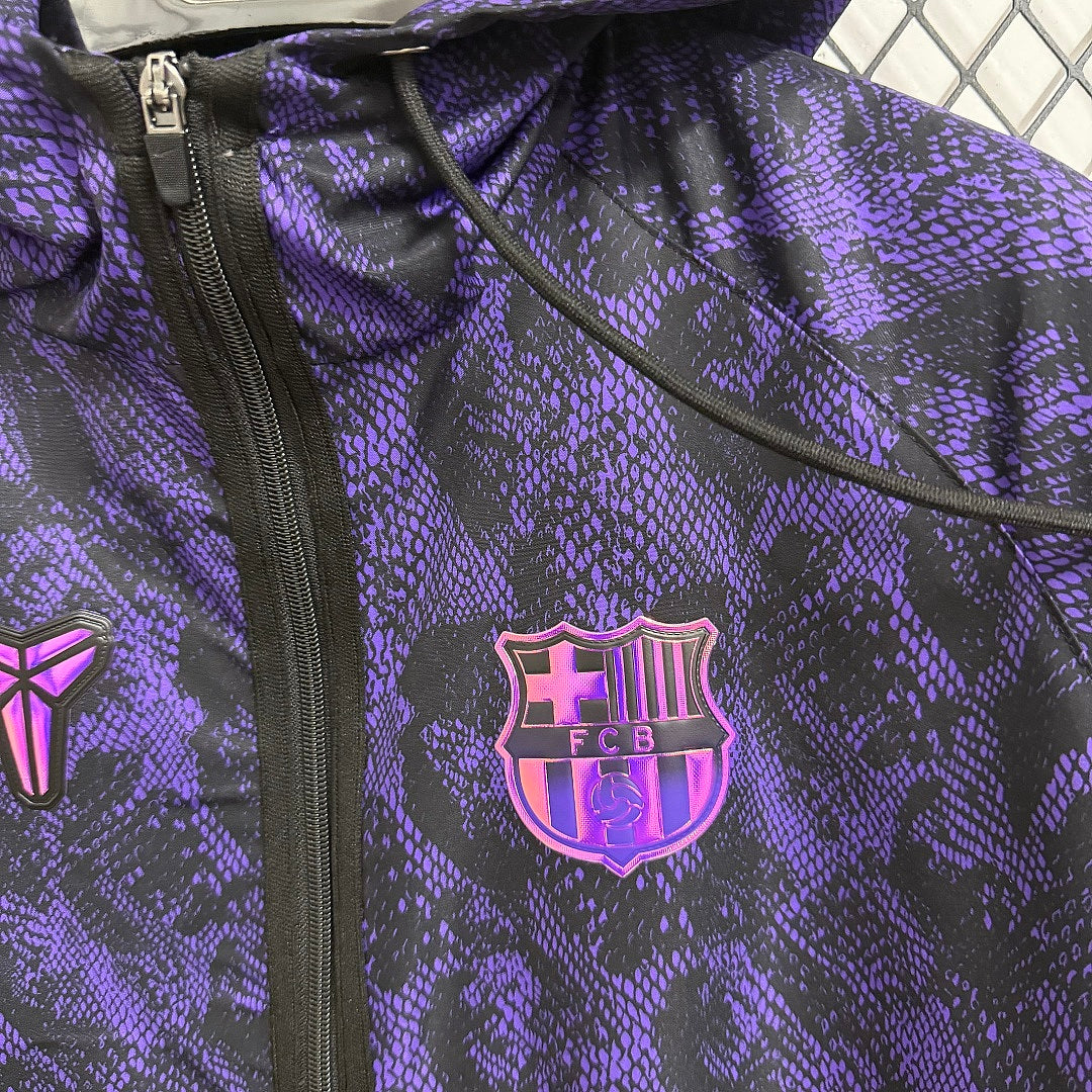 Barcelona 2026/2027 X Black Mamba Windbreaker