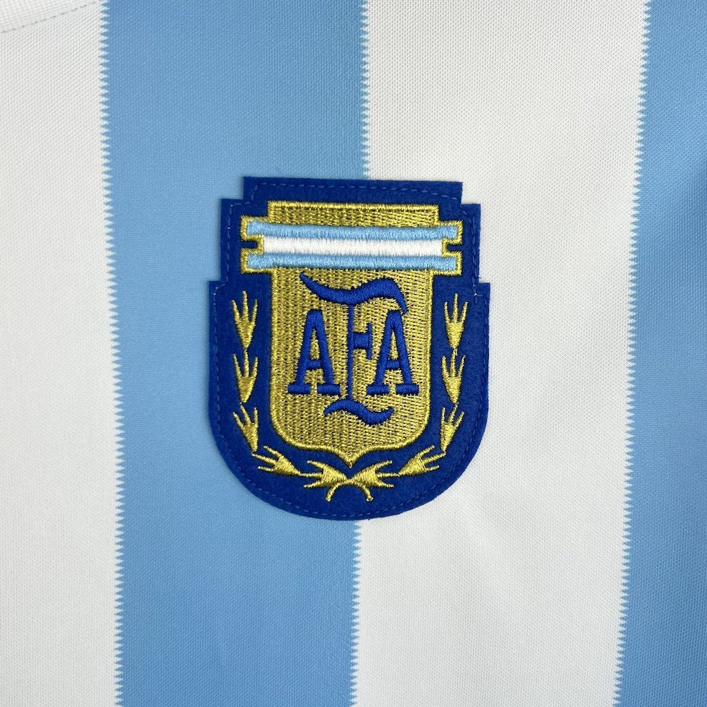 Argentina World Cup 1986 Home Retro