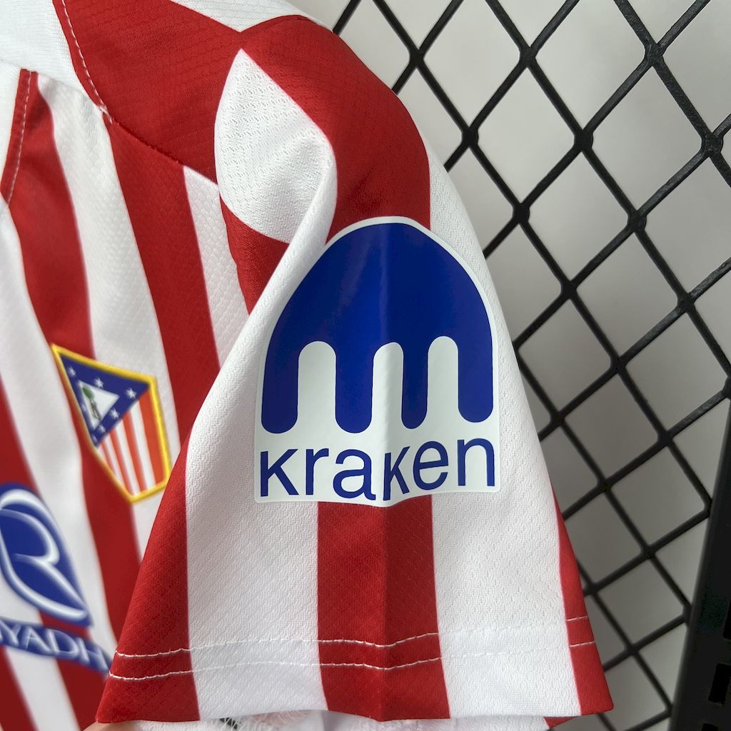 Atlético Madrid 2025/2026 Home Kids