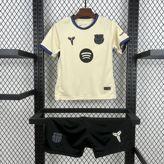 Barcelona 2025/2026 Away X Mamba Kids