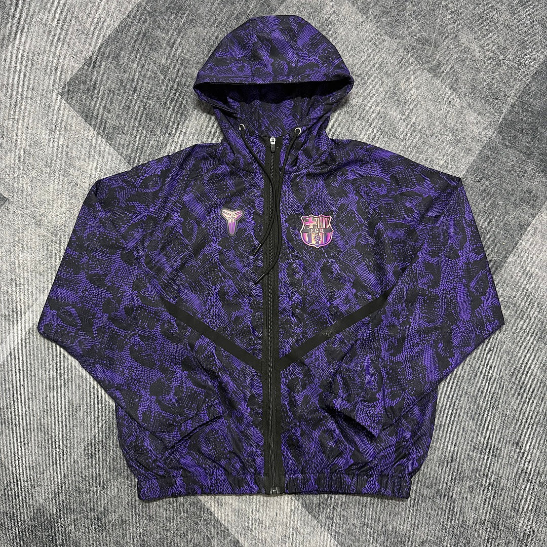 Barcelona 2026/2027 X Black Mamba Windbreaker