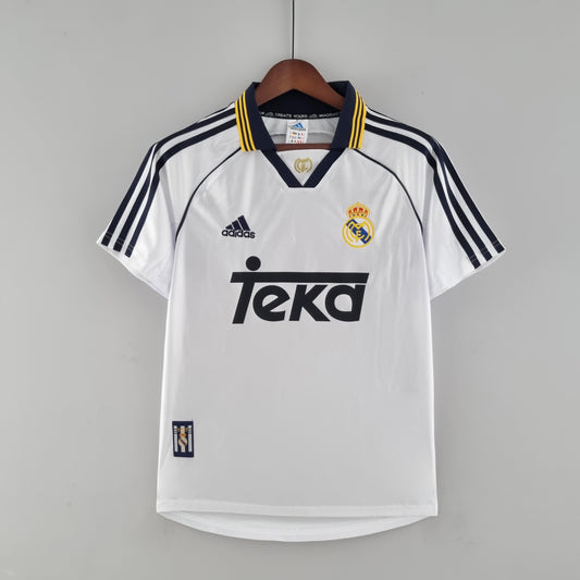 Real Madrid 2000 Home Retro