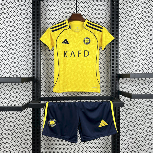 Al Nassr Home 2025/2026 Kids