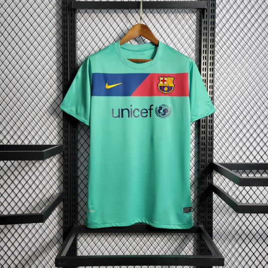 Barcelona 10/11 Away Retro