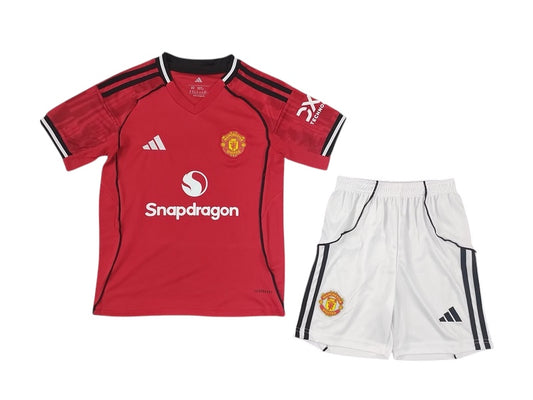 Manchester United Home 2025/2026 Kids
