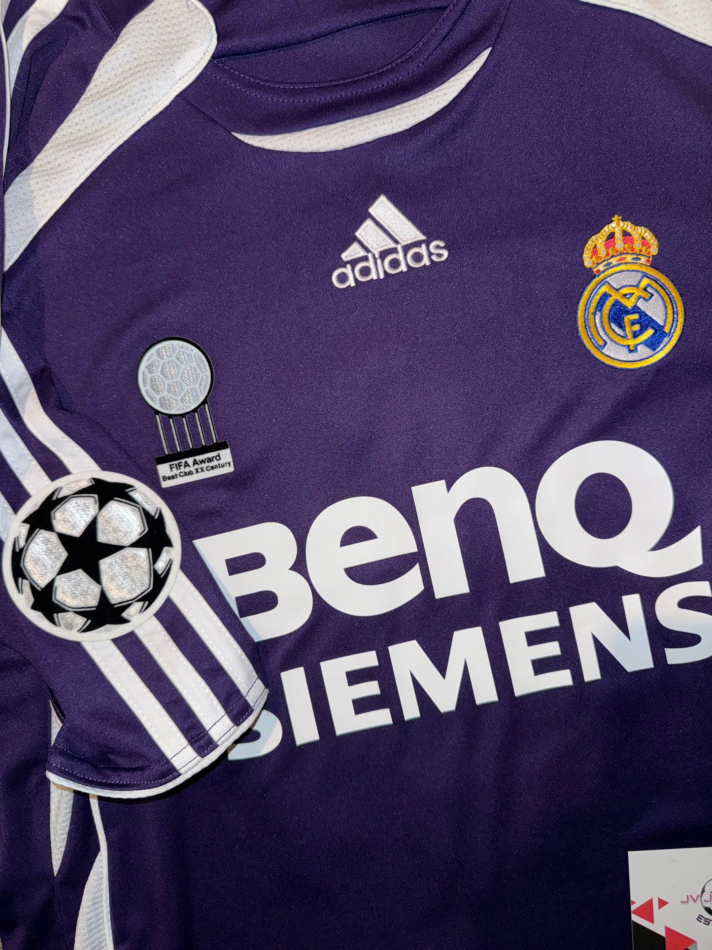 Real Madrid 06/07 Away Retro
