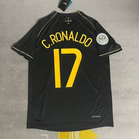 Portugal 2006 black kit retro