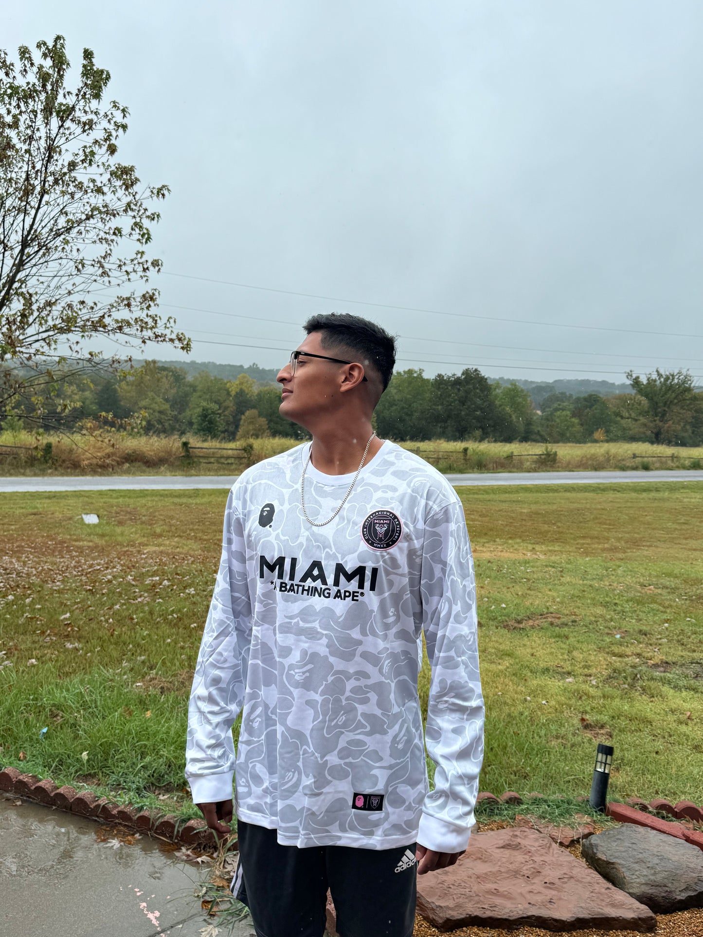 Inter Miami X Bape Collab Long Sleeve 2024