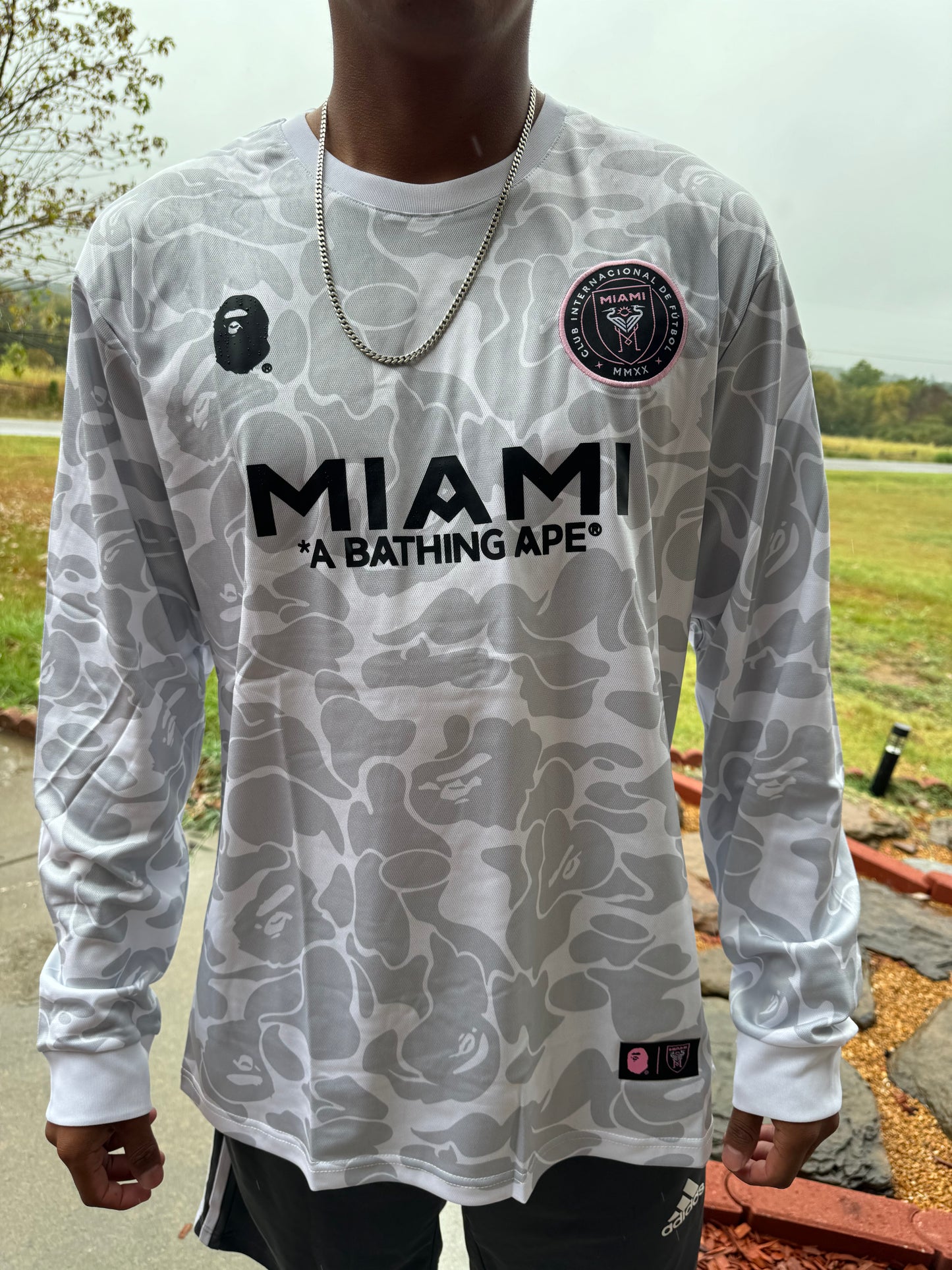 Inter Miami X Bape Collab Long Sleeve 2024