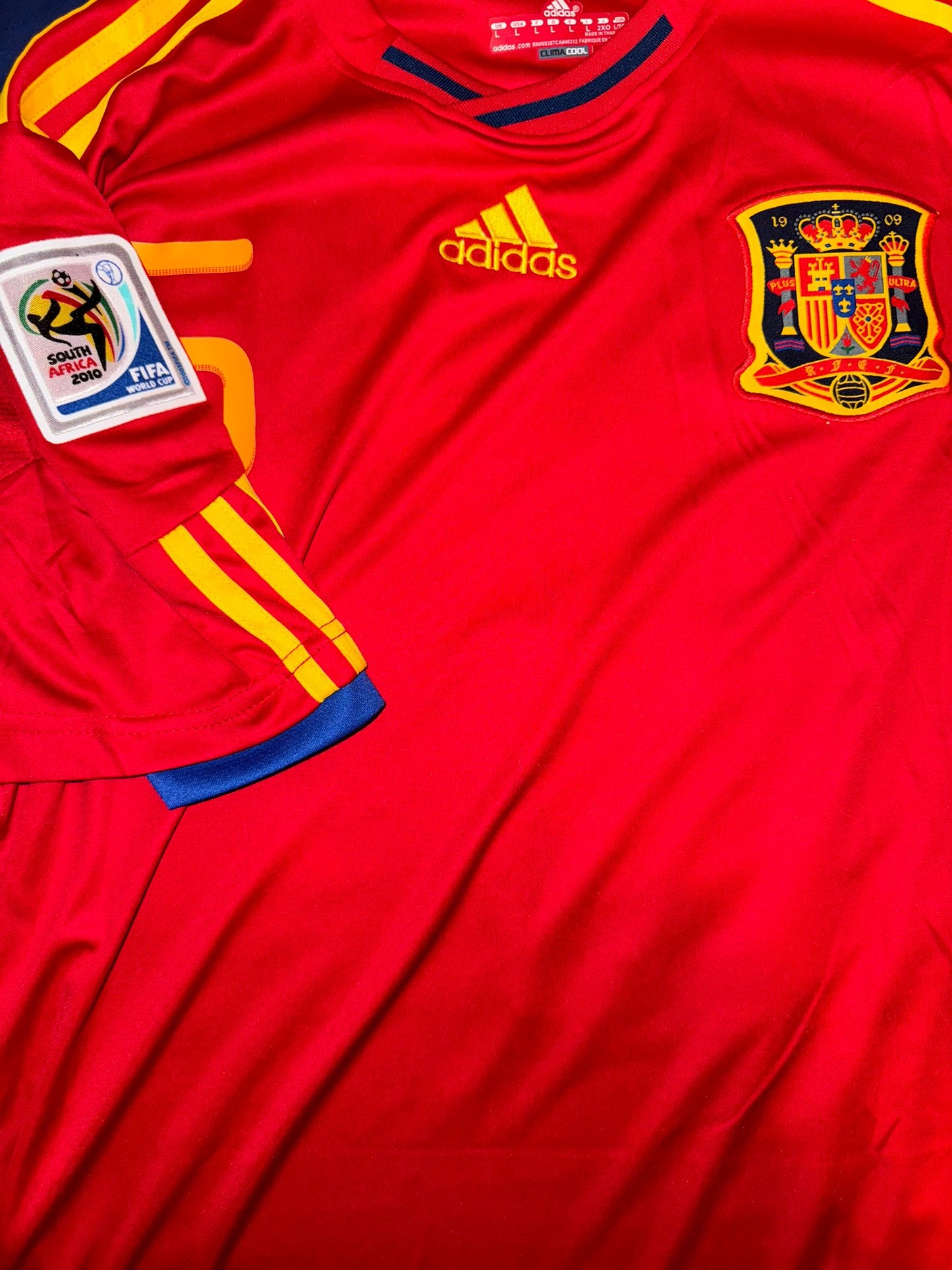 Spain Retro Word Cup 2010 Home